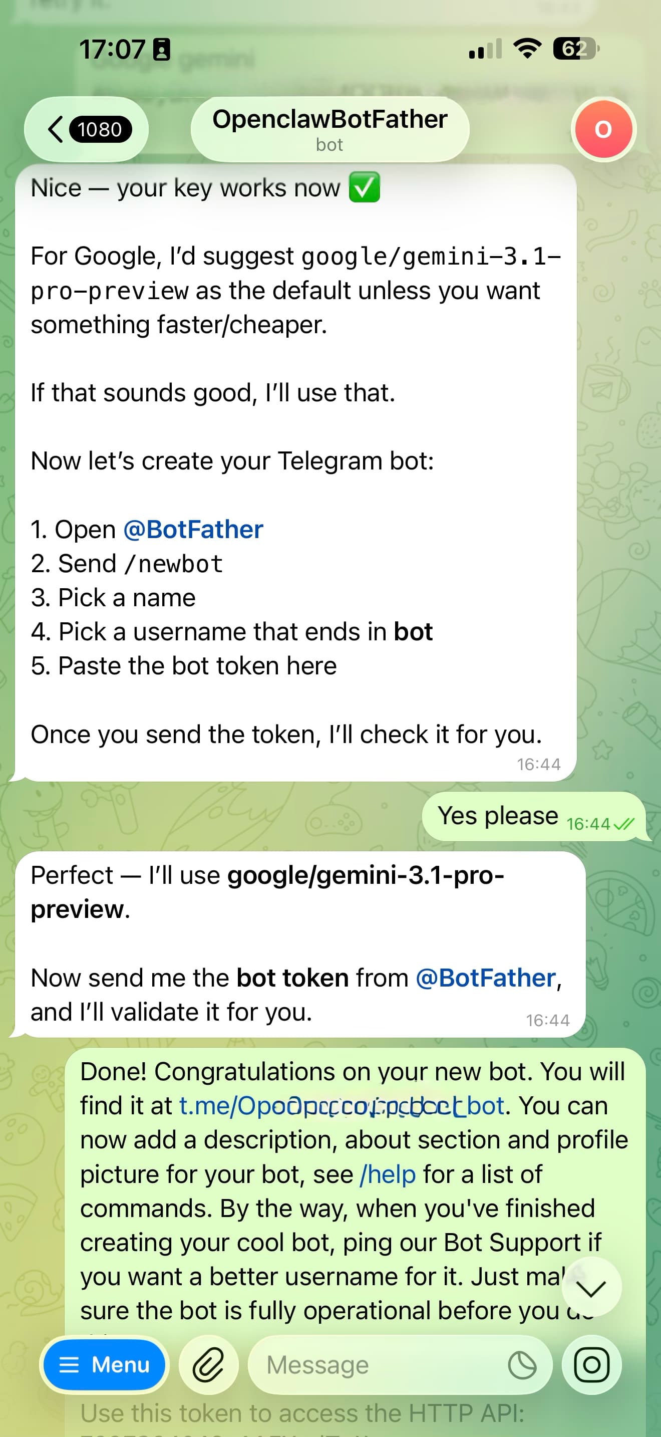 Add your API key