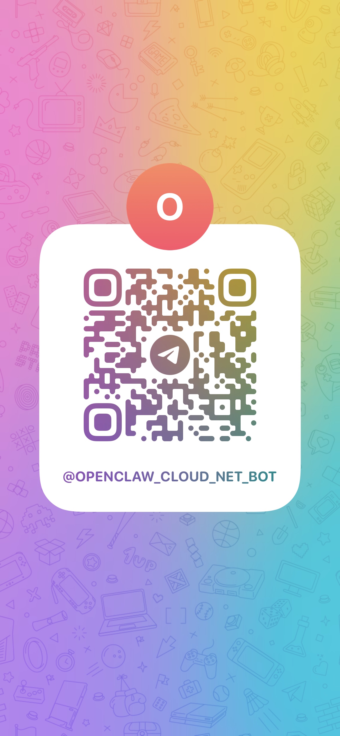 QR code for @openclaw_cloud_net_bot on Telegram